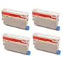 Oki 4644310 4 Colour High Capacity Toner Cartridge Multipack