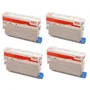 Oki 4650750 4 Colour Toner Cartridge Multipack