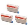OKI 4650761 3 Colour Toner Cartridge Multipack