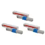 Oki 4650870 High Capacity 3 Colour Toner Cartridge Multipack