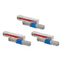 Oki 4650871 3 Colour Toner Cartridge Multipack