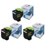 Compatible Lexmark 702X Extra High Capacity 3 Colour Toner Cartridge Multipack