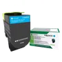 Lexmark 71B20C0 Cyan Return Program Toner Cartridge