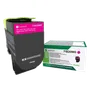 Lexmark 71B20M0 Magenta Return Program Toner Cartridge