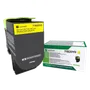 Lexmark 71B20Y0 Yellow Return Program Toner Cartridge
