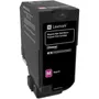 Lexmark 74C2HM0 Extra High Capacity Magenta Return Program Toner Cartridge