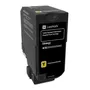 Lexmark 74C2SY0 High Capacity Yellow Return Programme Toner Cartridge