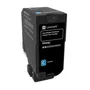 Lexmark 74C2SC0 High Capacity Cyan Return Programme Toner Cartridge
