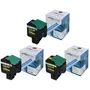 Compatible Lexmark 802H 3 Colour High Capacity Toner Cartridge Multipack