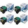 Compatible Lexmark 802X 4 Colour Extra High Capacity Toner Cartridge Multipack