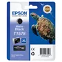 Epson T1578 Matte Black Ink Cartridge - (C13T157840 Turtle)