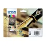 Epson 16XL 4 Colour High Capacity Ink Cartridge Multipack (T1636 Pen and Crossword)