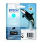 Epson T7602 Cyan Ink Cartridge - (C13T760240 Killer Whale)