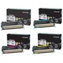 Lexmark C746 4 Colour Toner Return Program Cartridge Multipack