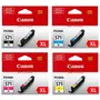 Canon CLI-571XL High Capacity 4 Colour Ink Cartridge Multipack