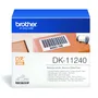 Brother DK-11240 600 x Black On White Non Adhesive Barcode Labels Paper 102mm x 51mm