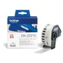 Brother DK-22210 Black On White 29mm x 30.48m Strong Adhesive Continuous Paper Tape Paper