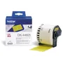 Brother DK44605 Black On Yellow 62mm x 30.48m Continuous Adhesive Paper Tape