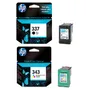 HP 337 / HP 343 Black & Tri-Colour Ink Cartridge Multipack