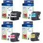 Brother LC22U 4 Colour Ink Cartridge Multipack