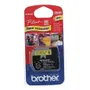 Brother MK621BZ Black On Yellow Plastic Adhesive Labelling Tape - Non-Laminated 9mm x 8m