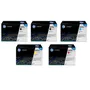 HP 643A 5 Colour Toner Cartridge Multipack