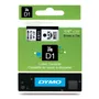 Dymo 43613 Black On White D1 Adhesive Labelling Tape 6mm x 7m (S0720780)