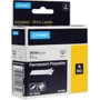 Dymo S0773830 Black On White Permanent Polyester Tape 24mm x 5.5m