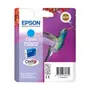 Epson T0802 Cyan Ink Cartridge - (C13T080240 Hummingbird)