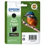 Epson T1591 Photo Black Ink Cartridge - (C13T159140 Kingfisher)