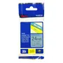 Brother TZe-551 Black On Blue Laminated P-Touch Adhesive Labelling Tape 24mm x 8m