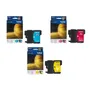 Brother LC1100 3 Colour Ink Cartridge Multipack