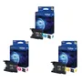 Brother LC1280XL High Capacity 3 Colour Ink Cartridge Multipack
