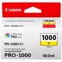 Canon PFI-1000Y Yellow Ink Cartridge - (0549C001)