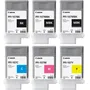 Canon PFI-107 6 Colour Ink Cartridge Multipack