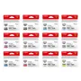 Canon PFI-4100 12 Colour Ink Cartridge Multipack