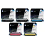 HP 643A 5 Colour Toner Cartridge Multipack