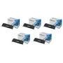 Compatible HP 124A 5 Colour Toner Cartridge Multipack