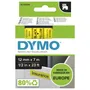 Dymo 45018 Black On Yellow D1 S0720580 Adhesive Labelling Tape 12mm x 7m (S0720580)