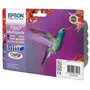 Epson T0807 6-Colour Multipack Ink Cartridge - (C13T080740 Hummingbird)