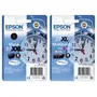 Epson 27XXL Extra High Capacity Black & 27XL High Capacity 3 Colour Ink Cartridge Multipack - (Alarm Clock)
