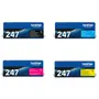 Brother TN-247 4 Colour Toner Cartridge Multipack