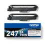 Brother TN-247BK High Capacity Black Toner Cartridge Twin Pack