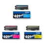 Brother TN-421 3 Colour Toner Cartridge Multipack