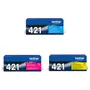 Brother TN-421 3 Colour Toner Cartridge Multipack