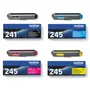 Brother TN-241 / TN-245 4 Colour Toner Cartridge Multipack