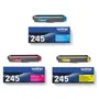 Brother TN-245 3 Colour High Capacity Toner Cartridge Multipack
