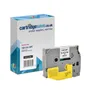 Compatible Brother TZe-211 Black On White Laminated P-Touch Adhesive Labelling Tape 6mm x 8m