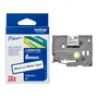 Brother TZe-211 Black On White Laminated P-Touch Adhesive Labelling Tape 6mm x 8m
