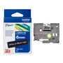 Brother TZe-315 White On Black Laminated P-Touch Adhesive Labelling Tape 6mm x 8m